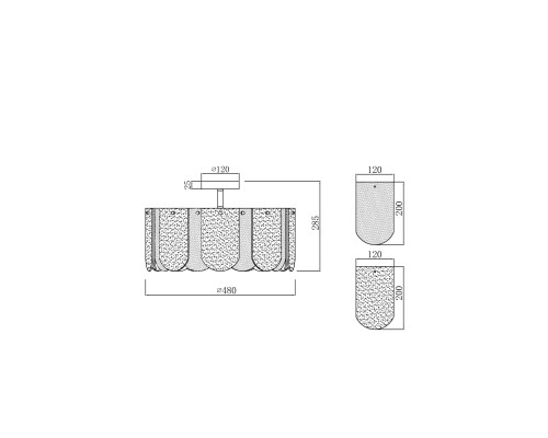 Люстра Freya FR5331CL-06CH