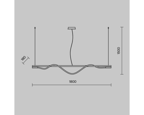 Подвесной светильник Maytoni MOD166PL-L20G3K