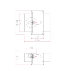 Настенный светильник (бра) Freya FR5333WL-01W