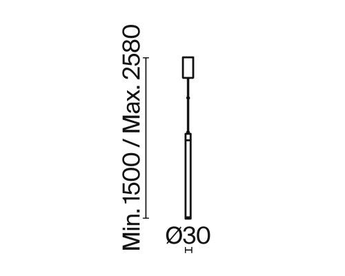 Подвесной светильник Technical P022PL-L20B3K