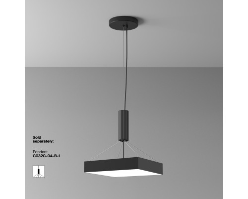 Потолочный светильник Technical C032CL-45W4K-SQ-B