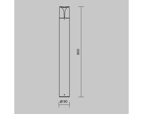 Ландшафтный светильник Outdoor O018FL-01B