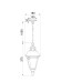Подвесной светильник Outdoor O029PL-01BZ