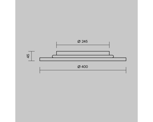 Потолочный светильник Maytoni MOD426CL-L43WK1