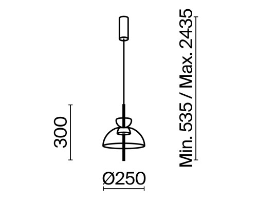 Подвесной светильник Maytoni MOD185PL-L11B3K2