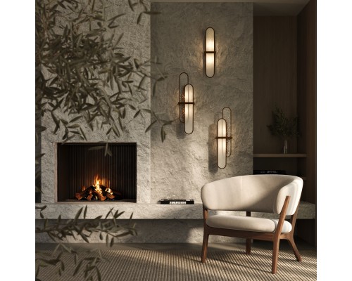 Настенный светильник (бра) Maytoni MOD099WL-02G2