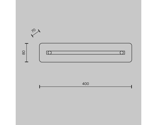 Настенный светильник (бра) Maytoni P091WL-L7G3K