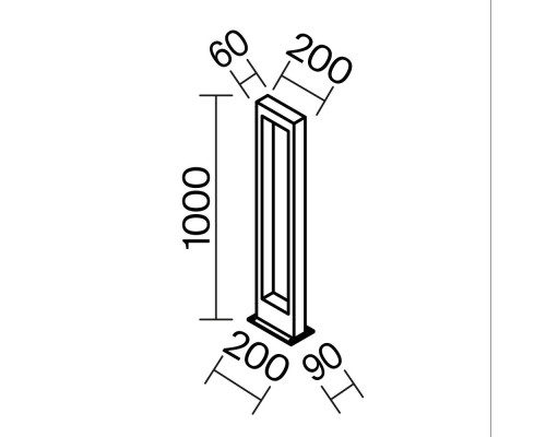 Ландшафтный светильник Outdoor O425FL-L10GF