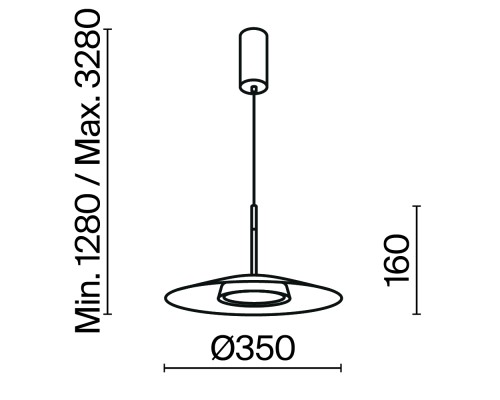 Подвесной светильник Maytoni MOD041PL-L15B3K1