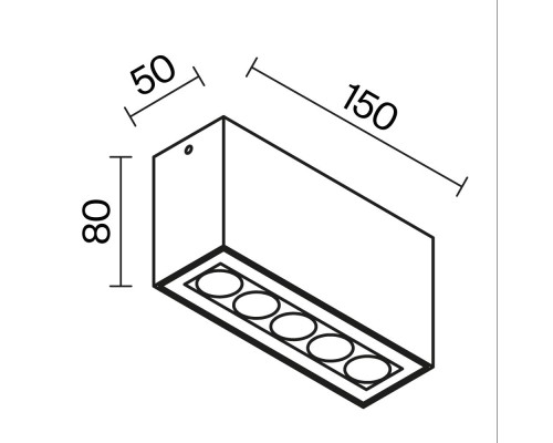 Потолочный светильник Outdoor O309CL-L10GF3K