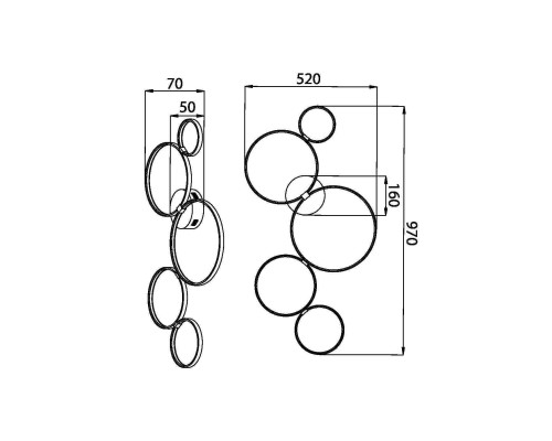 Потолочный светильник Maytoni MOD448CL-L40WK