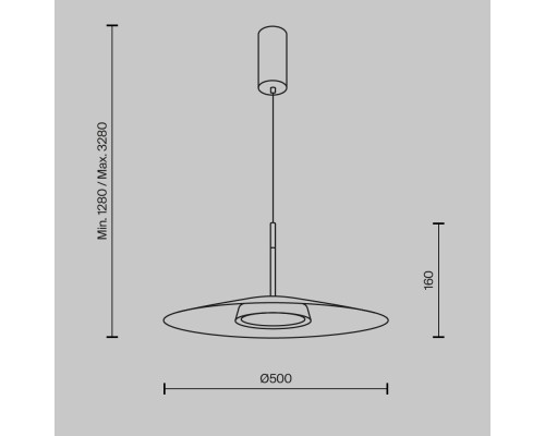 Подвесной светильник Maytoni MOD041PL-L15W3K1