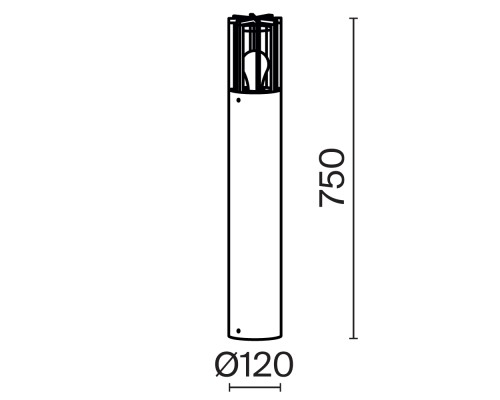 Ландшафтный светильник Outdoor O453FL-01GF