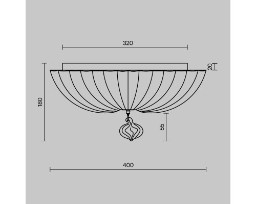 Потолочный светильник Maytoni C216-CL-03-N