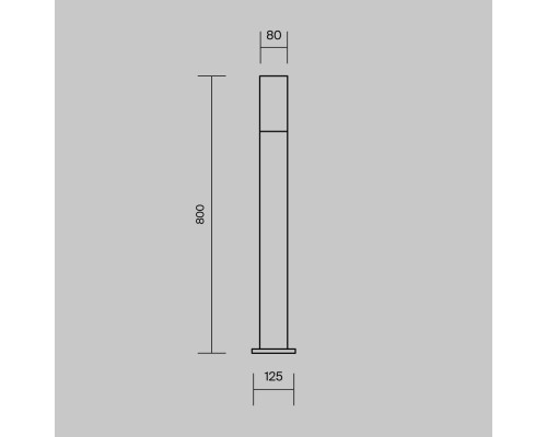 Ландшафтный светильник Outdoor O418FL-01B1