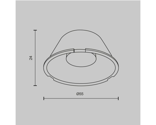 Комплектующие для светильника Technical LensD49-60