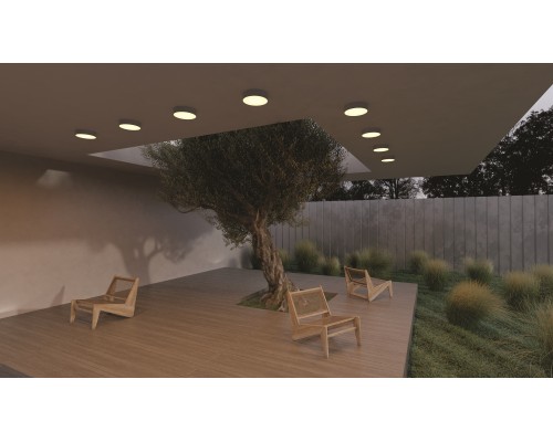 Потолочный светильник Outdoor O431CL-L30B3K