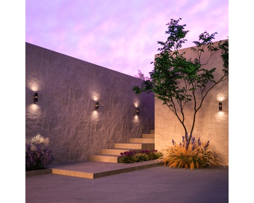 Настенный светильник (бра) Outdoor O582WL-02B