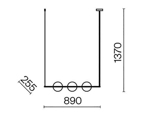 Подвесной светильник Maytoni MOD221PL-03N