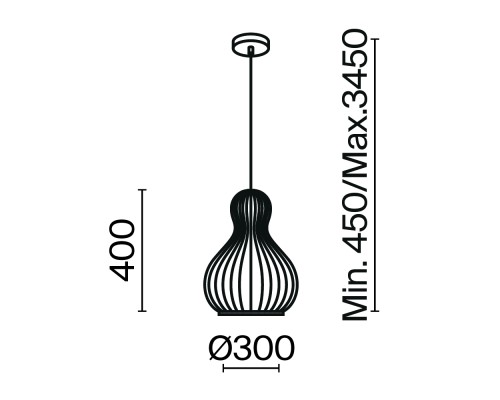 Подвесной светильник Maytoni MOD192PL-01W1