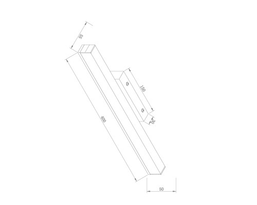 Подсветка Maytoni MIR012WL-L9W4K