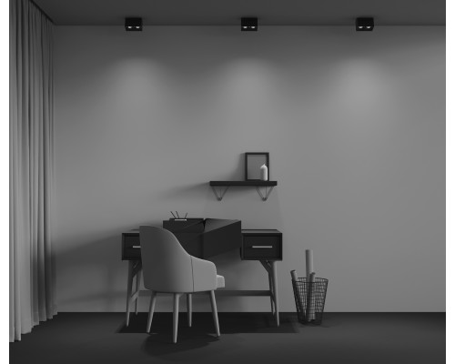 Потолочный светильник Technical C065CL-02-L12W4K-B