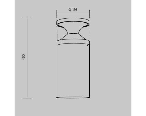 Ландшафтный светильник Outdoor O496FL-L21B3K1