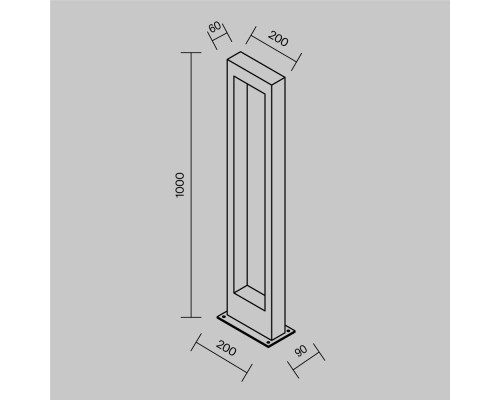 Ландшафтный светильник Outdoor O425FL-L10GF