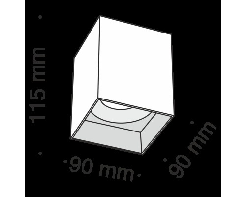 Потолочный светильник Technical C015CL-01B