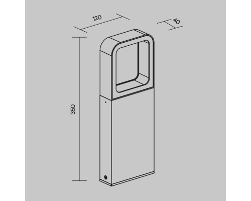 Ландшафтный светильник Outdoor O461FL-L7GF3K