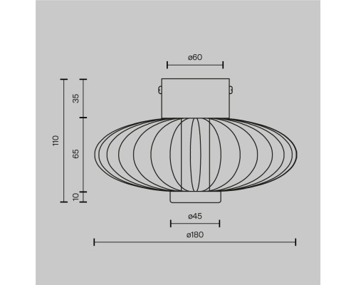 Настенный светильник (бра) Maytoni MOD555WL-L3G3K