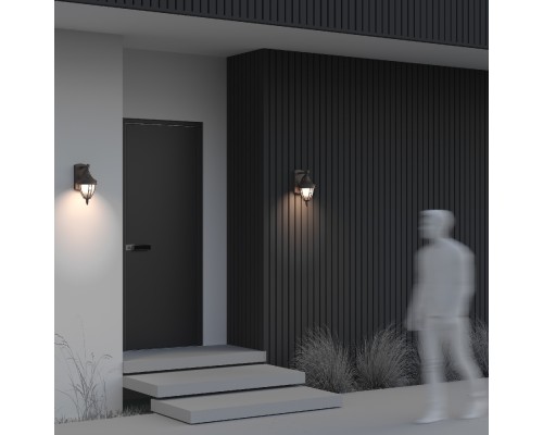 Настенный светильник (бра) Outdoor O027WL-01B