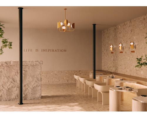 Настенный светильник (бра) Maytoni MOD164WL-02BS