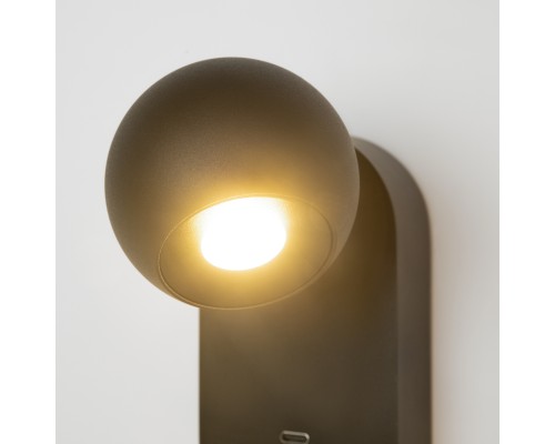 Настенный светильник (бра) Maytoni MOD434WL-L5B3K