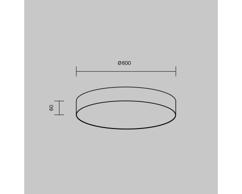 Потолочный светильник Technical C032CL-90W3K-RD-W