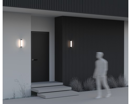 Настенный светильник (бра) Outdoor O482WL-L12B3K