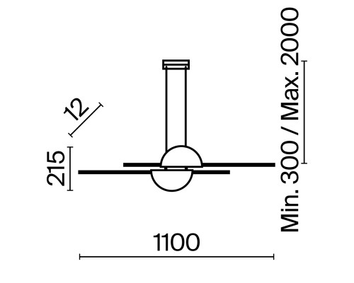Подвесной светильник Maytoni MOD179PL-L26BS4K
