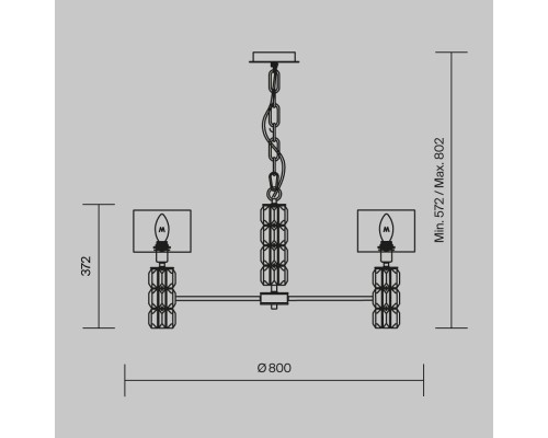 Люстра Maytoni DIA008PL-07CH
