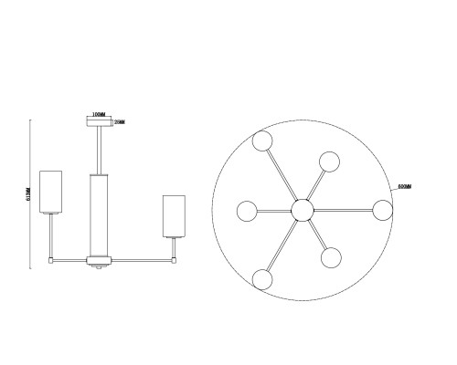 Люстра Freya FR5184PL-06CH