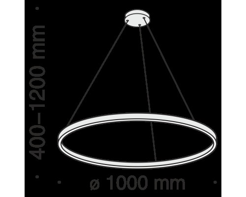 Подвесной светильник Maytoni MOD058PL-L54W4K