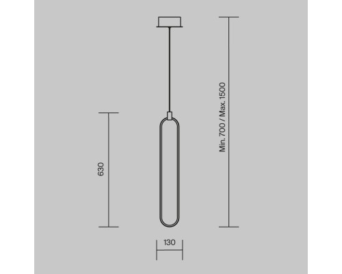Подвесной светильник Maytoni MOD017PL-L13G
