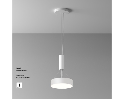 Потолочный светильник Technical C032CL-24W4K-RD-W