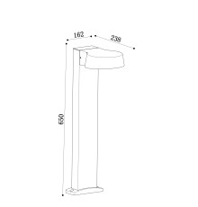 Ландшафтный светильник Outdoor O443FL-L12GF3K