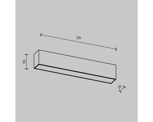 Потолочный светильник Technical C068CL-20W3-6K-B