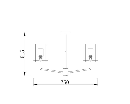 Подвесной светильник Freya FR5206PL-06FG