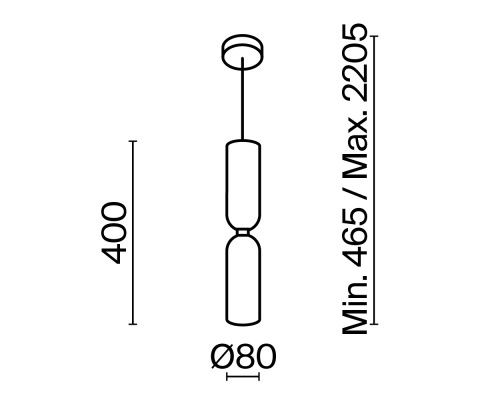Подвесной светильник Maytoni MOD177PL-01G