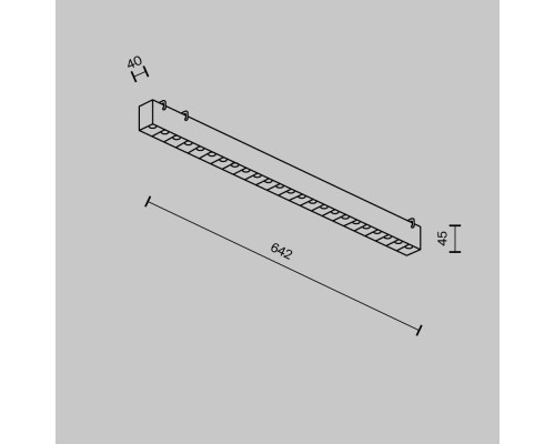 Подвесной светильник Technical TR128B-24W4K-M-B