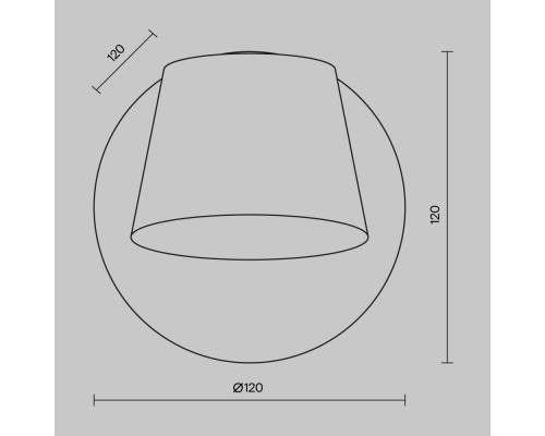 Настенный светильник (бра) Maytoni MOD421WL-L6BBS3K