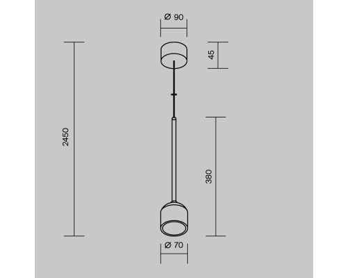 Подвесной светильник Outdoor O491PL-L8W3K