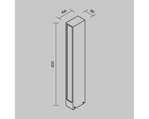 Ландшафтный светильник Outdoor O422FL-L12GF